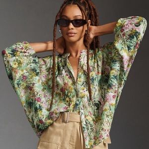 Pilcro floral blouse